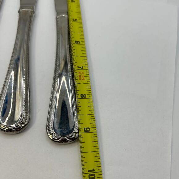 3 Modern Solid Knife Swedish Lodge 9 3/8" Lenox 1/4" Thick - Picture 6 of 7